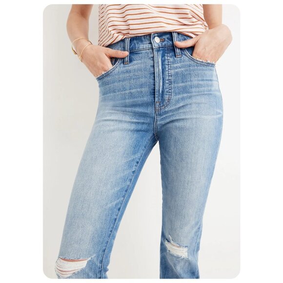 !! Madewell The Perfect Vintage Jean in Parnell Wash Comfort Stretch Edition - Picture 2 of 9